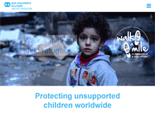 Tablet Screenshot of child-soldier.org